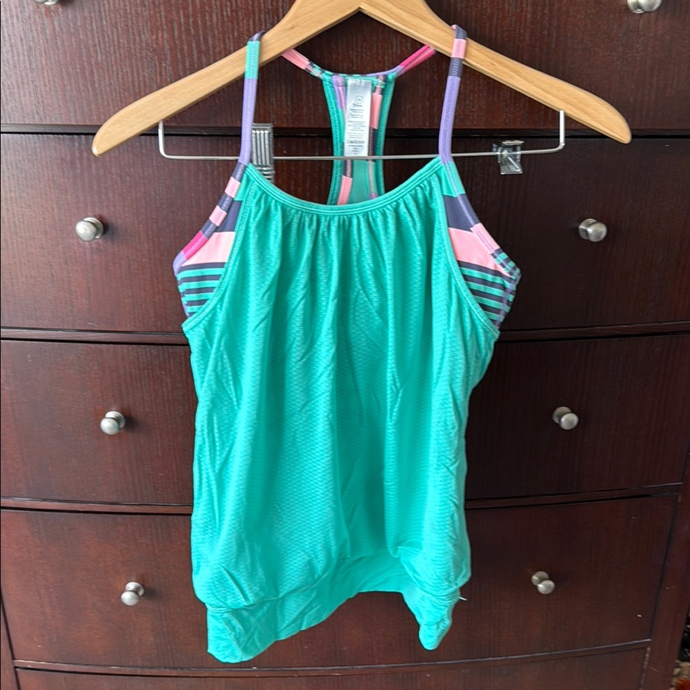 Ivivva (lululemon kids) Teal Strappy Top